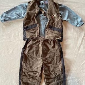 OKIE DOKIE 3 Piece Boys Set With Vest 18M NWOT